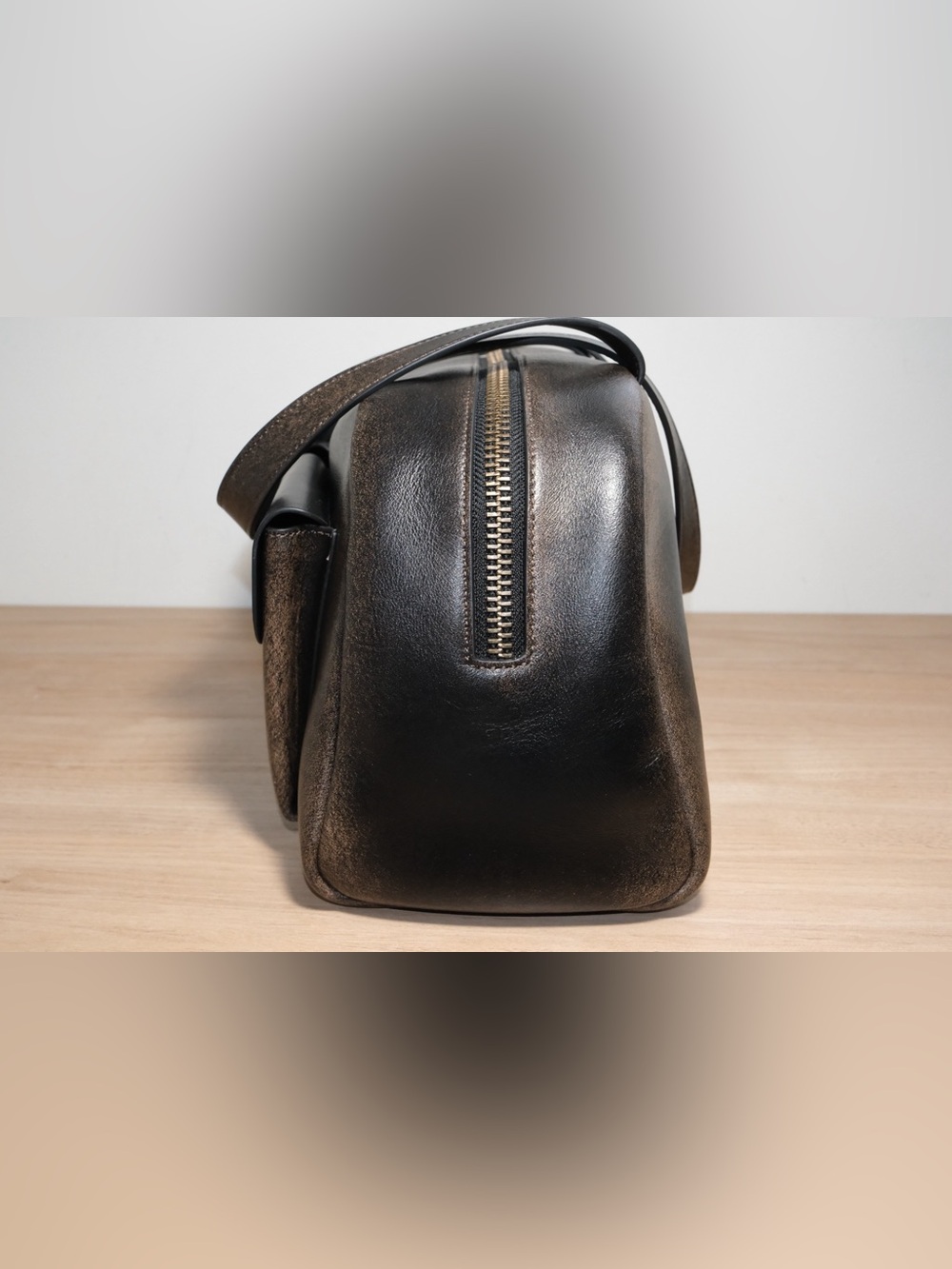 Coach Twin Turnlock Bag In Loved Leather - Picture 8 of 15